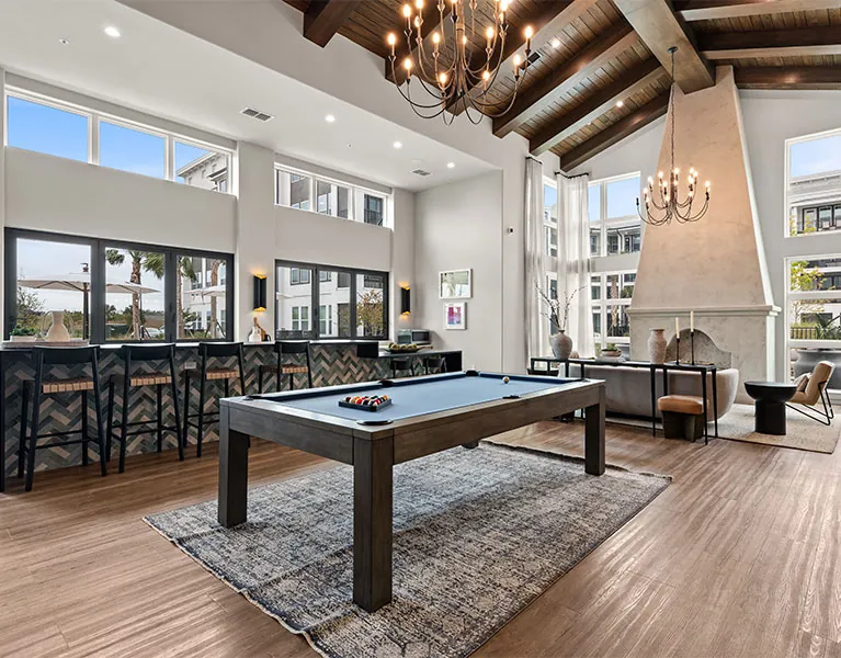 Aura amenities game room