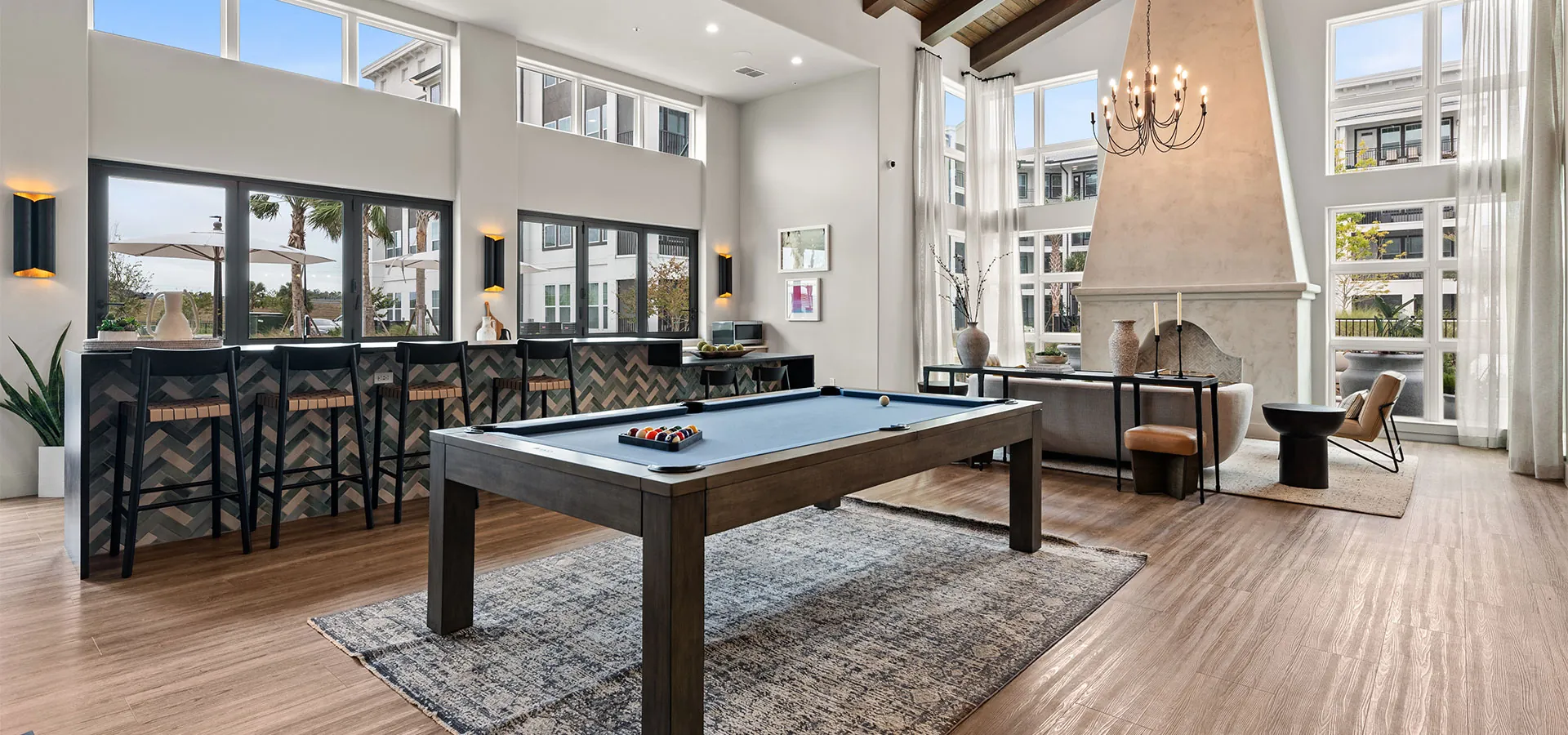 Aura amenities game room