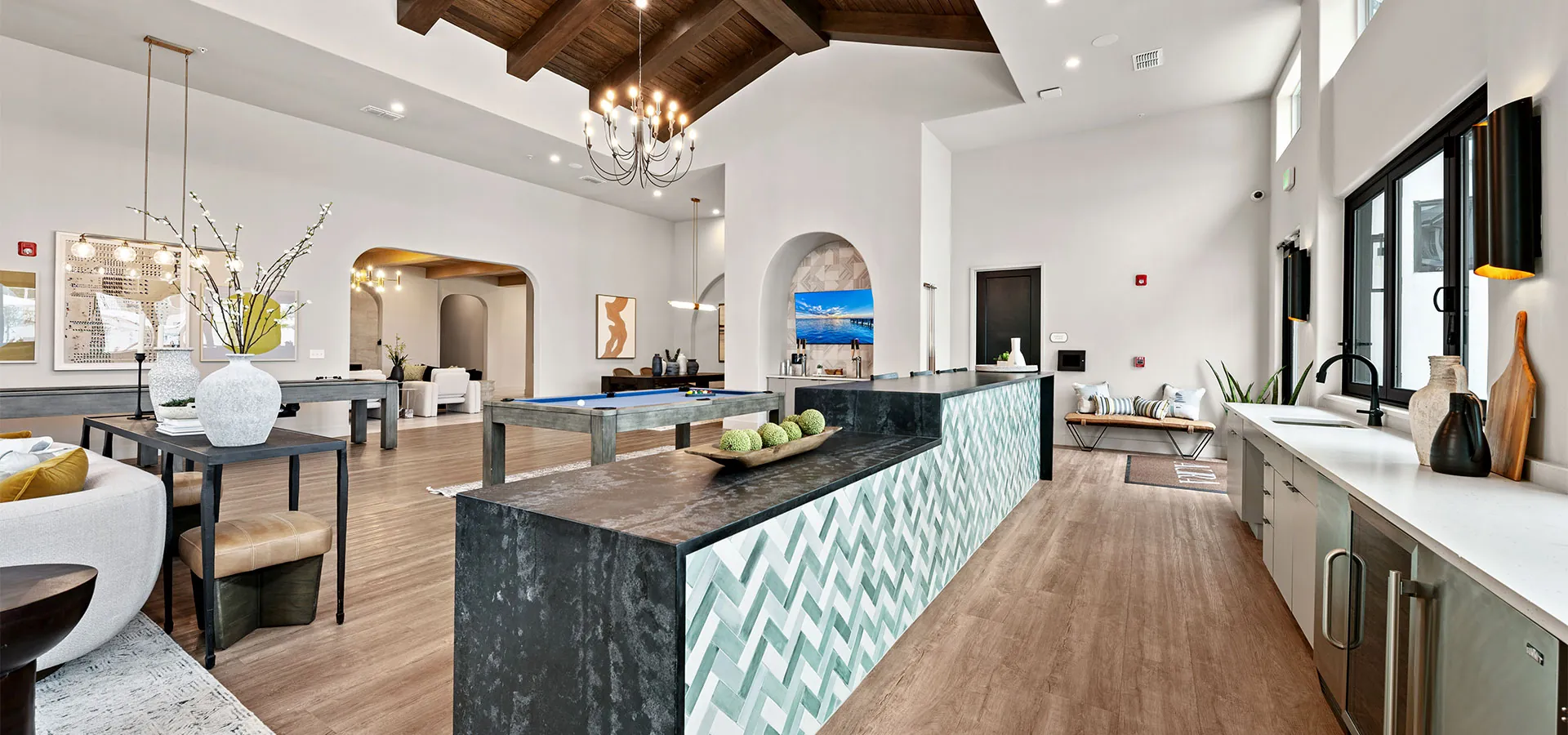 Aura amenities lobby